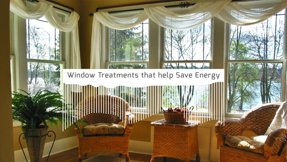 Window Treatments that help Save Energy